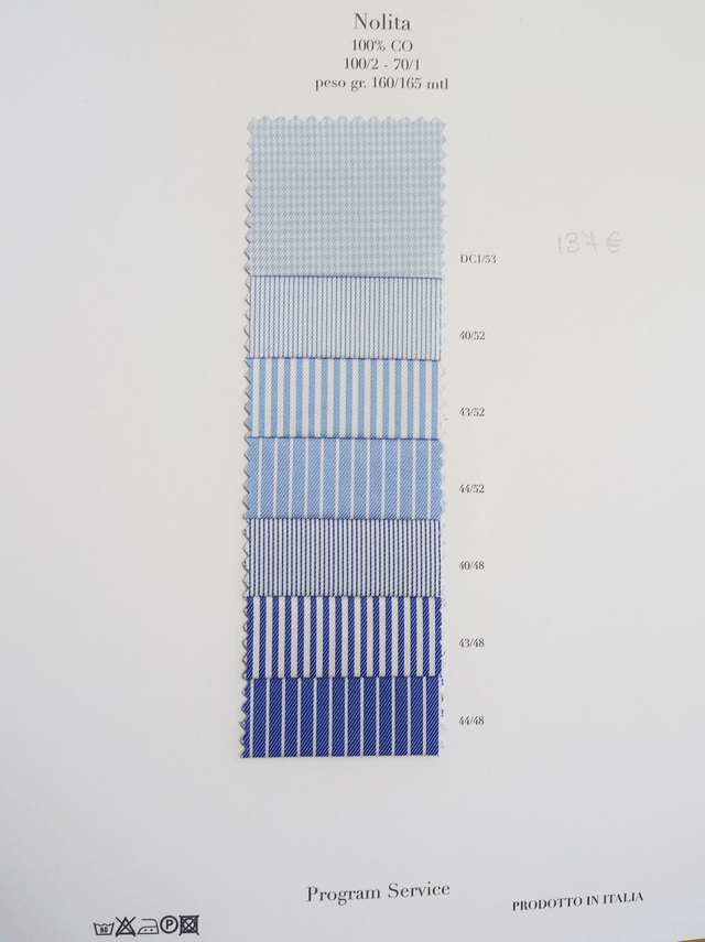 Tessuto Twill per camicia su misura
